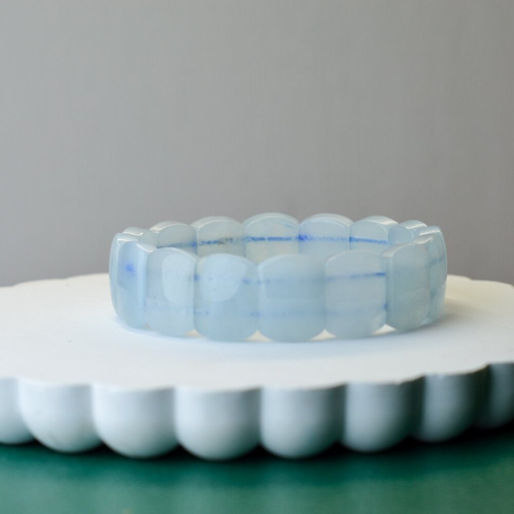 Aquamarine Soft Bangle